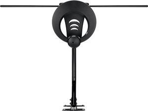 Antennas Direct ClearStream 1MAX Indoor Outdoor TV Antenna, UHF VHF, Multi-Directional, 40+ Mile Range, UHD 4K, NEXTGEN TV  w/ 20-inch Mast (Black), Welcome to consult
