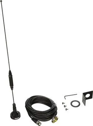 Tram 1091-BNC Scanner Trunk/Hole Mount Antenna Kit with BNC-Male Connector,Gold,Black,19.00in. x 5.25in. x 1.60in, Welcome to consult