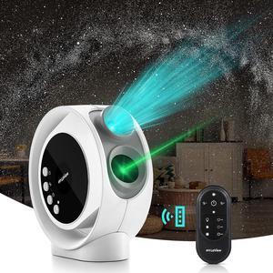 Home Planetarium Star Projector, Ultra Clear Galaxy Projector with 130 ft² Projection Area, Auto-Off Timer, Remote Control, Night Light for Room Decor, 6K Discs, for Kids/Adult Gifts