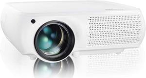 Gzunelic Real 9500 lumens Real Native 1080p LED Video Projector  50 4D Keystone XY Zoom 100001 Contrast Full HD Home Theater LCD Proyector Built in Stereo Sound Box Welcome to consult
