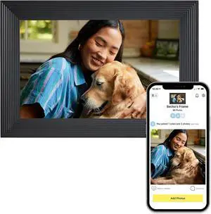 Aura Carver 10.1" WiFi Digital Picture Frame | The Best Digital Frame for Gifting | Send Photos from Your Phone | Quick, Easy Setup in Aura App | Free Unlimited Storage | (Gravel), Welcome to consult