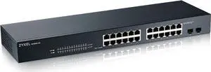 ZYXEL 24-Port Gigabit Ethernet Smart Switch (GS1900-24) - Managed, Rackmount, Limited Lifetime Protection, Welcome to consult