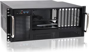 RackChoice 4U Front I/O ATX/Micro ATX rackmount Server Chassis,USB3.0x2,2 x 5.25+6 x 3.5(int.), Welcome to consult