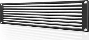 AC Infinity Rack Panel Accessory Vent 2U Space for 19" Rackmount, Premium Aluminum Build and Anodized Finish, Welcome to consult
