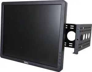RackSolutions 3U Adjustable Monitor Rackmount with Pan & Tilt  Universal Pivot Mount for Server Racks, Adjustable Depth, VESA Compatible