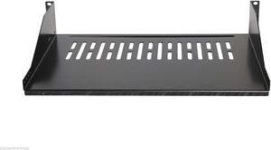 RAISING ELECTRONICS 2 Pack-19inch Vented Steel 2U Relay Rack Mount Cantilever Network Shelf 12inch Deep, Welcome to consult