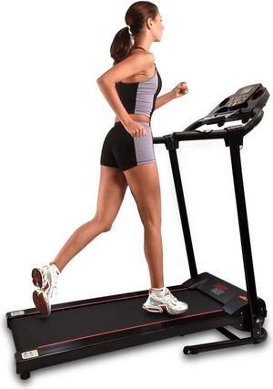 SereneLife Folding Treadmill - Foldable Home Fitness Equipment with LCD for Walking & Running - Cardio Exercise Machine - 12 Preset or Adjustable Programs - Bluetooth Connectivity