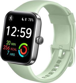 aeac Smart Watch for Women Men,1.69" Touch Screen Fitness Tracker for iPhone Android Phone IP68 Waterproof,Finess Watch with Step Calorie Counter Sleep Monitoring Pedometer Watches