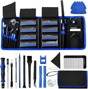 Precision Screwdriver Set, SIMDOG 142 in 1 Computer Tool Kit Magnetic Laptop Repair Tool Kit Electronic Repair Kit for iPhone, MacBook, Computer, Laptop, PC, Tablet, PS4, Xbox, Nintendo, Game Console