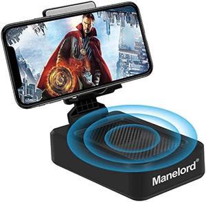 Cell Phone Stand with Wireless Bluetooth Speaker Compatible for iPhone/Samsung/iPad Tablet, Anti-Slip Design Phone Stand with HD Surround Sound for Home,Office,Outdoor etc.