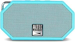 Altec Lansing Mini H2O - Waterproof Bluetooth Speaker, IP67 Certified & Floats in Water, Compact & Portable Speaker for Hiking, Camping, Pool, and Beach,Aqua