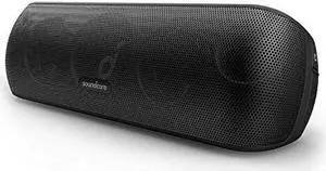 Soundcore Motion+ Bluetooth Speaker with Hi-Res 30W Audio, BassUp, Wireless , App, Custom EQ, 12H Playtime, Waterproof, USB-C, For Home Office