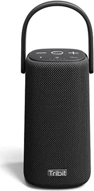Tribit Upgraded StormBox Pro Portable Bluetooth Speaker with High Fidelity 360 Sound, Bluetooth 5.3, 3 Drivers with 2 Passive Radiators, Built-in XBass, 24H Playtime, IP67 Waterproof for Outdoors