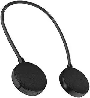 VANPEUSO Neckband Bluetooth Speaker - EBS-906, Bluetooth 5.0, Built-in mic, 10H Playtime, Portable Wireless Wearable Speaker (Black)