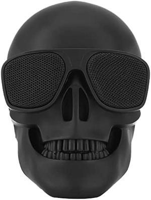 VIGROS Skull Speaker, Portable Bluetooth Speakers Unique Speaker 8W Output Bass Stereo Compatible for Desktop PC/Laptop/Mobile Phone/MP3/MP4 Player for Halloween Decorations for Gift Party