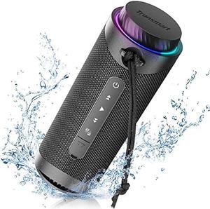 Tronsmart T7 Portable Bluetooth Speakers with 30W 360° Surround Sound, Bluetooth 5.3, Enhanced Bass, Wireless Stereo Pairing, Custom EQ via APP, IPX7 Waterproof Speaker for Party, Home, Outdoor