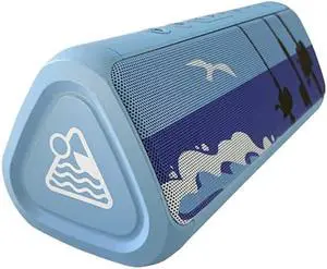 OontZ Pro Portable Bluetooth Speaker 5.0-21W High-Power Audio, Deep Bass Boost, Dual Stereo Pairing, IPX7 Waterproof, 100ft Range, Power Bank Feature for Outdoor and Party (Boat Edition, Blue)