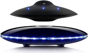 RUIXINDA Magnetic Levitating Bluetooth Speaker, Levitating UFO Speakers with LED Lights, 360 Degree Rotation,Wireless Floating Speakers for Home Office Decor Cool Tech Gadgets,Creative Gifts