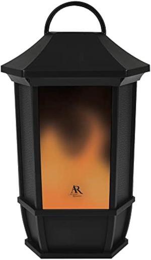 Acoustic Research Sedona 20-Watt Rechargeable Indoor - Outdoor Bluetooth Wireless Speaker w/LED Flickering Flame Light; Portable; Battery or AC Power Option