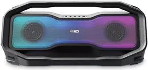 Altec Lansing Rockbox XL 2.0 Portable Bluetooth Wireless Speakers with Led Lights, IP67 Waterproof and Durable for Outdoor, 20 Hours Battery with App Control