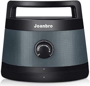 Joanbro TS1D 2.4GHz Portable Wireless Speakers for TV for Seniors and Hard of Hearing, Optical/RCA/AUX Supported, Voice Highlighting and Tone Control, 100ft Long Range TV Speaker