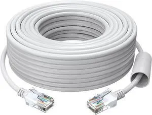 ZOSI Cat5e Ethernet Cable 100ft High Speed Network RJ45 wire cord for POE security cameras system , PoE switch, internet router , computer , IP cameras (30M)