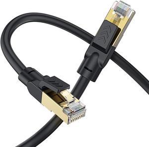  KASIMO CAT 8 Ethernet Cable 1 FT, Cat8 Internet Cable