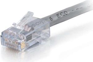 C2G 04081 Cat6 Cable - Non-Booted Unshielded Ethernet Network Patch Cable, Gray (50 Feet, 15.24 Meters)