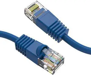 (10 Pack Cat 6 Ethernet Cable 8 Feet Blue UTP Booted 8 FT Computer Network Cable, Internet Cable, Cat 6 Cable (10 Pack Cat 6 Ethernet Cable 8 Feet Blue UTP Booted 8 FT Computer Network Cable, Internet Cable, Cat 6 Cable