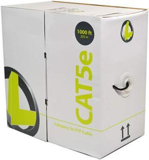 CAT5e 1000FT UTP Solid Network Ethernet LAN Cable Bulk Wire 1000 Ft New