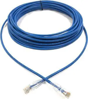 35 Foot Blue Cat6 UTP Plenum CMP Rated Ethernet Patch Cable by Custom Cable Connection 35 Foot Blue Cat6 UTP Plenum CMP Rated Ethernet Patch Cable by Custom Cable Connection