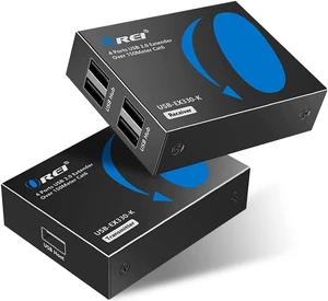 OREI USB 2.0 Extender Over Ethernet up to 330 Feet, USB Over Cat6, HDCP 2.2 OREI USB 2.0 Extender Over Ethernet up to 330 Feet, USB Over Cat6, HDCP 2.2
