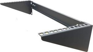 4U Folding 19 Inches Cold Rolled Steel Wall Mountable Simple Vertical Rack and Networking Euipment Rack Including Hardware for Assembly (4U100)