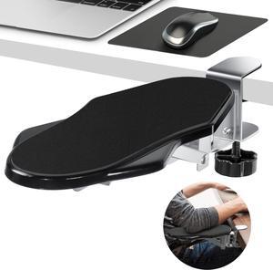 Pulchrum Adjustable Arm Rest for Desk, Ergonomic Rotating Armrest Support Extender, Desk Arm Pad Rest Holder