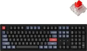 Keychron K10 Pro Wireless Custom Mechanical Keyboard, Full-Size QMK/VIA Programmable Bluetooth/Wired RGB Backlight with Hot-swappable Keychron K Pro Red Switch Compatible with Mac Windows Linux Keychron K10 Pro Wireless Custom Mechanical Keyboard, Full-Size QMK/VIA Programmable Bluetooth/Wired RGB Backlight with Hot-swappable Keychron K Pro Red Switch Compatible with Mac Windows Linux
