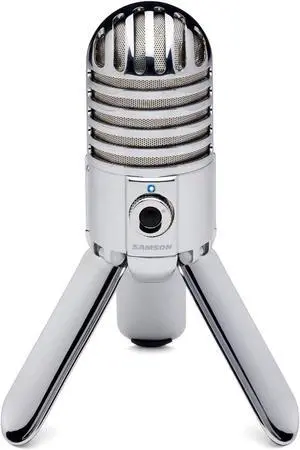 SAMSON Meteor Mic USB Studio Condenser Microphone (Chrome)