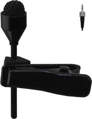 J K Pro Lavalier Lapel Microphone MIC-J 044 Compatible with Sennheiser Wireless Transmitter - Omnidirectional Condenser Mic