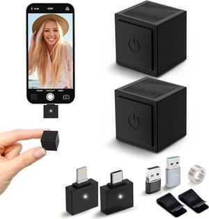 A6d Wireless Lavalier Microphone with Noise Cancellation, HI-FI Audio, Wireless Lapel Microphone for iPhone 15/Pro/iPad, Android, for Tiktok, YouTube, Video Recording, Live Streaming.