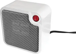 Performance Tool W5011 250W Personal Space Heater, White