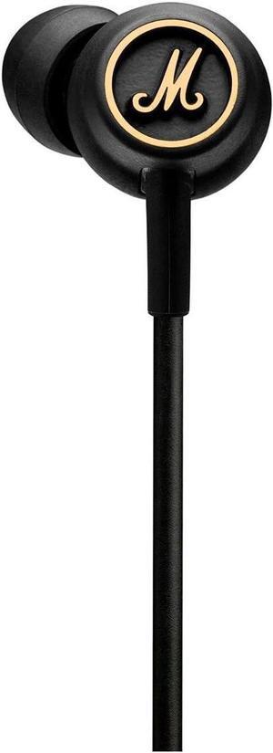 Marshall Mode EQ Wired in-Ear Headphones - Black and Brass