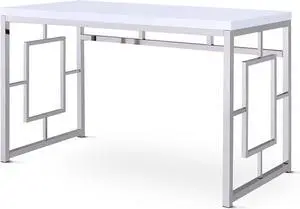 Steve Silver Company Alize Desk, White Steve Silver Company Alize Desk, White