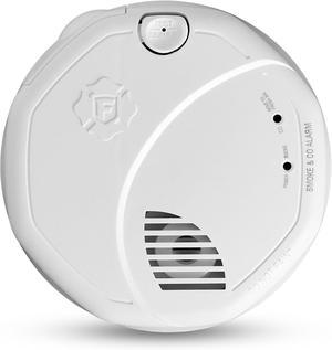 First Alert Combination Smoke & Carbon Monoxide Alarm, Battery Operated Detector with Test & Silence Button, SMCO100, 1-Pack