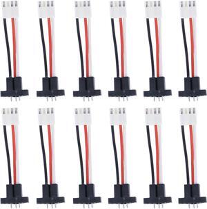 First Alert BRK ADK-12 Smoke Alarm Adapter Plug for Kidde Hardwire Smoke Alarms, Pack of 12, White/Black