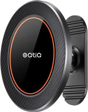 OQTIQ Magnet Mount Stick On Tiny Surface of Front Dash Magnetic Car Mount Holder, Designed for MagSafe, Single Item