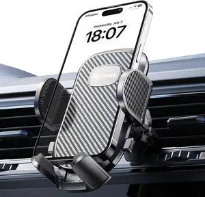 2025 Upgraded Car Vent Phone Mount [Military-Grade Clip] 360° Rotation Universal Cellphone Holder Fits for iPhone 16 15 14 13 Pro Max  Galaxy S24 S23 & All