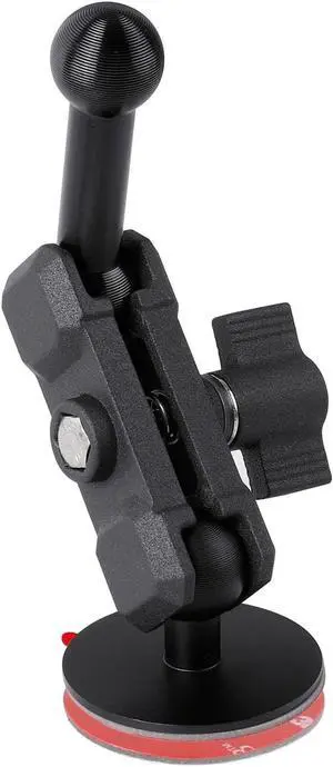 Adhesive 17mm Ball Mount with Extension Adapter for Car Phone Holder, Suction Cup Base for Mounting on Car Dashboards, 17mm Ball Head Stand Base Compatible with Garmin Nuvi GPS Navigator