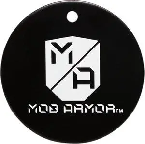 Mob Armor Magnetic Phone Mount Plates - Strong Adhesive Steel Discs for MobNetic Maxx & Mob Magnetic Car Mounts, Compatible with Phone Magnet Plates, Vehicle Accessory - Black (2 Pack)