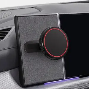 Designed for Hyundai Ioniq 5 Phone Mount, Magnetically Attaches to Metallic Dashboard for 2024 2025 Hyundai Sonata Kona & 2022-2025 loniq5 [Compatible with MagSafe]