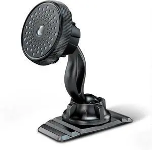 Phone Holder for Car - Magnetic Car Phone Mount for Vehicle Dashboard [Double 360 Adjustable Stand] Cell Phone Automobile Cradles with Strong Magnets for iPhone