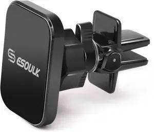 Esoulk MagicMount Magnetic Phone Mount for Car Air Vent, Universal Cell Phone Holder for Car, Hands Free Car Vent Mount, Strong Magnet Hold, Compatible with iPhone, Samsung, and All Devices
